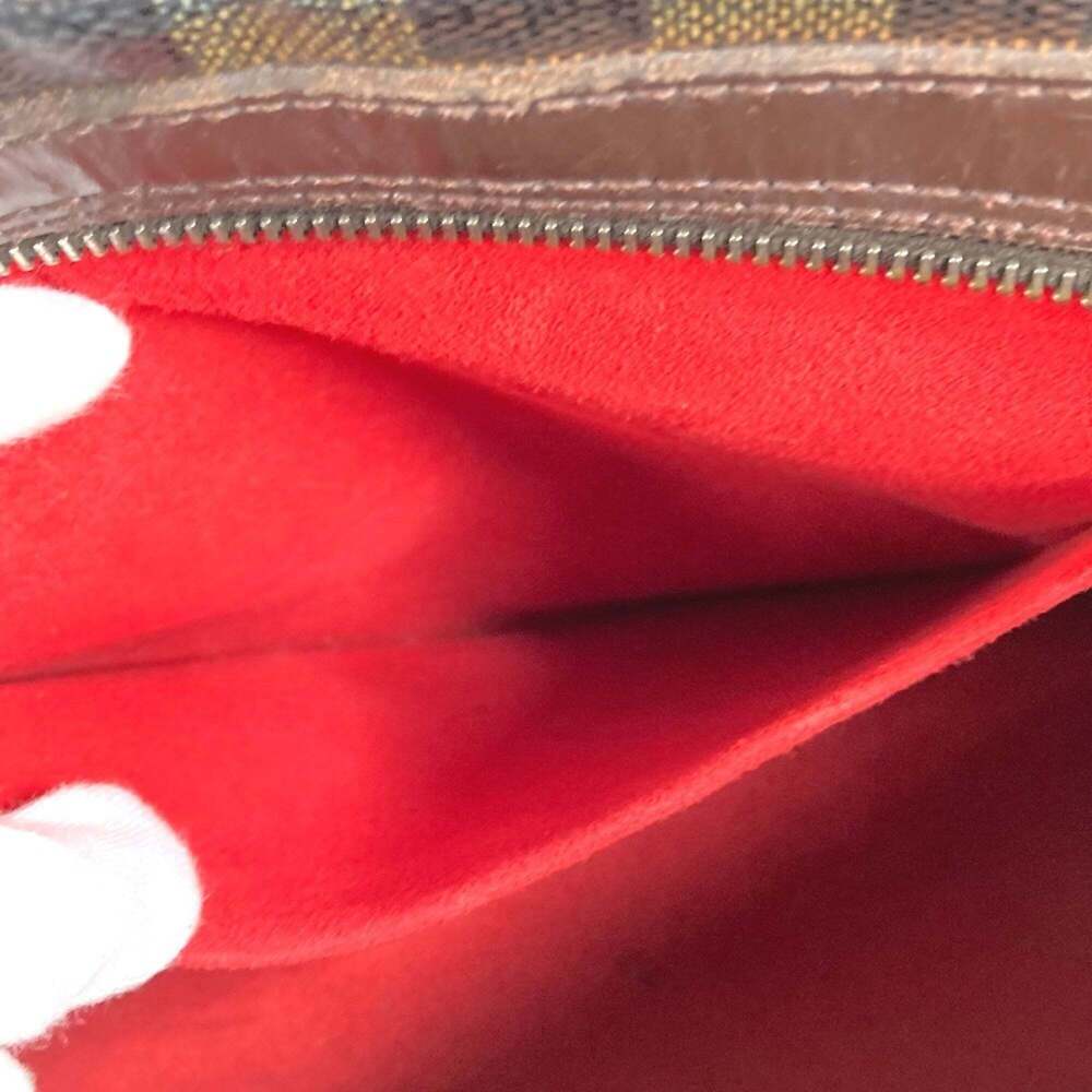 LOUIS VUITTON Brown Damier Canvas Boston Bag - Picture 12 of 12
